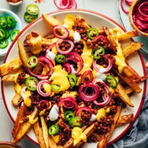 Veg Loaded Fries (Large)